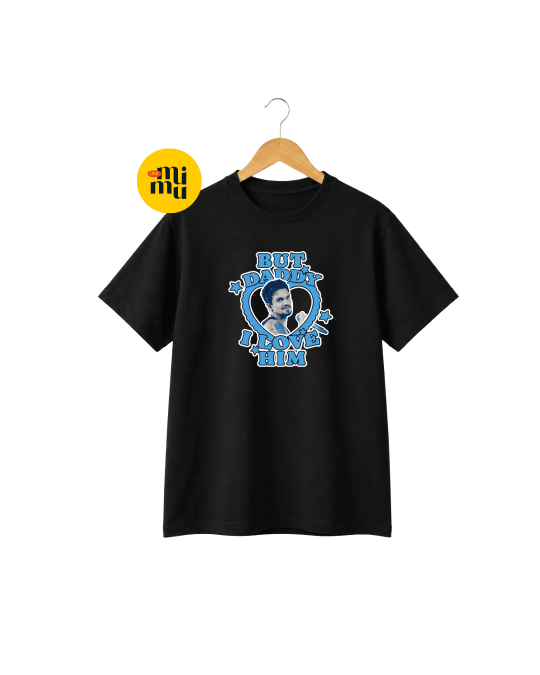 Camisa Luan Santana - But Daddy I love Him - AZUL